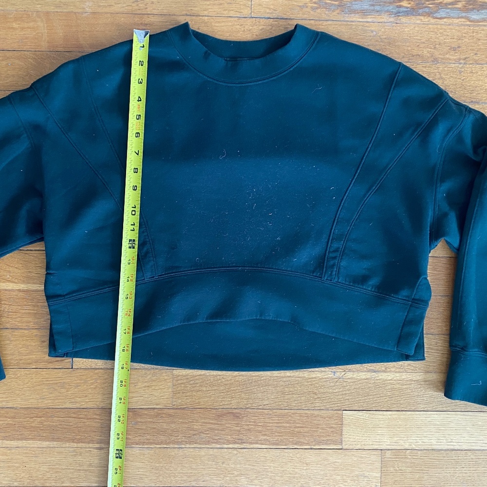 Abercrombie YPB NeoKnit Cropped Crew Sweatshirt - Picture 5 of 5